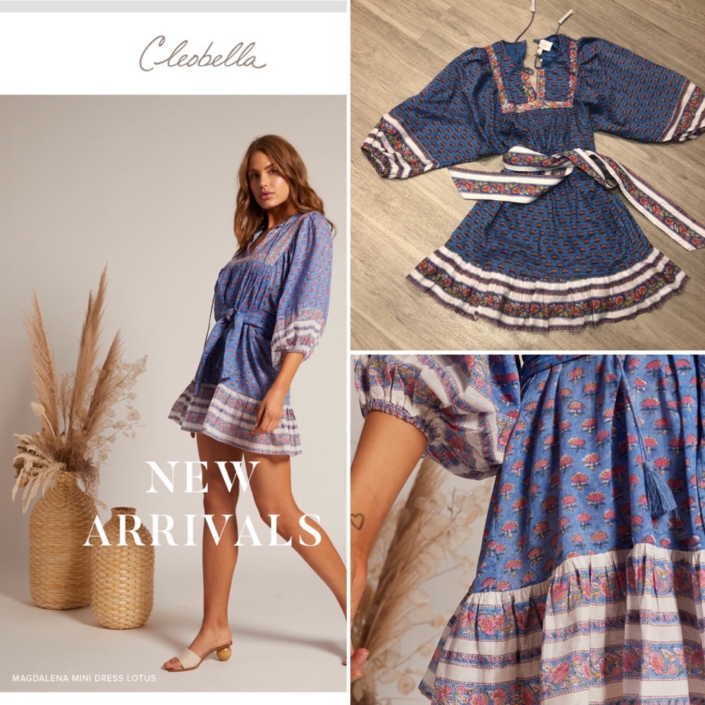 Cleobella magdalena dress XL, unlined